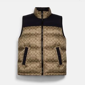 New Coach Puffer Vest